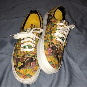 Vans limited addition Beatles anniversary sneakers